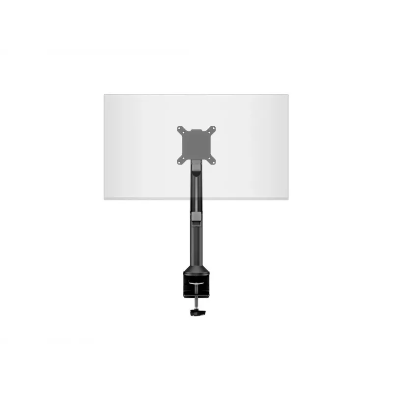 Multibrackets M VESA Gas Lift Arm galda vai sienas stiprinājums, pamata, melns, skava/caururbuma stiprinājums, 10 kg