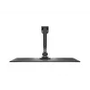Multibrackets M VESA Gas Lift Arm galda vai sienas stiprinājums, pamata, melns, skava/caururbuma stiprinājums, 10 kg