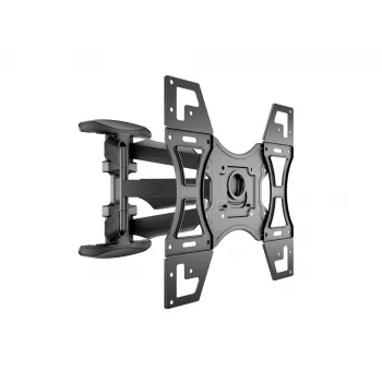 Staba stiprinājuma kronšteins MULTIBRACKETS M VESA Flexarm Full Motion Dual 400x400 40–70 collu ekrāniem, 45 kg, melns