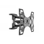 Staba stiprinājuma kronšteins MULTIBRACKETS M VESA Flexarm Full Motion Dual 400x400 40–70 collu ekrāniem, 45 kg, melns