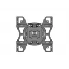 Staba stiprinājuma kronšteins MULTIBRACKETS M VESA Flexarm Full Motion Dual 400x400 40–70 collu ekrāniem, 45 kg, melns