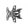 Staba stiprinājuma kronšteins MULTIBRACKETS M VESA Flexarm Full Motion Dual 400x400 40–70 collu ekrāniem, 45 kg, melns