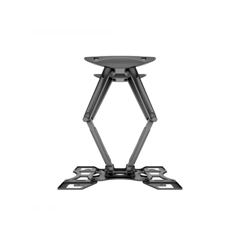 Staba stiprinājuma kronšteins MULTIBRACKETS M VESA Flexarm Full Motion Dual 400x400 40–70 collu ekrāniem, 45 kg, melns