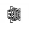 Staba stiprinājuma kronšteins MULTIBRACKETS M VESA Flexarm Full Motion Dual 400x400 40–70 collu ekrāniem, 45 kg, melns