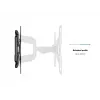 Staba stiprinājuma kronšteins MULTIBRACKETS M VESA Flexarm Full Motion Dual 400x400 40–70 collu ekrāniem, 45 kg, melns