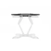 Staba stiprinājuma kronšteins MULTIBRACKETS M VESA Flexarm Full Motion Dual 400x400 40–70 collu ekrāniem, 45 kg, melns