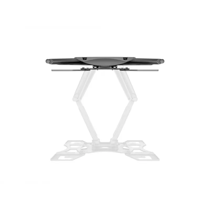 Staba stiprinājuma kronšteins MULTIBRACKETS M VESA Flexarm Full Motion Dual 400x400 40–70 collu ekrāniem, 45 kg, melns