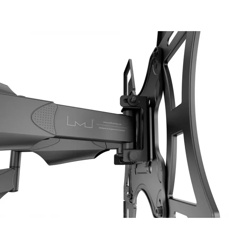 Staba stiprinājuma kronšteins MULTIBRACKETS M VESA Flexarm Full Motion Dual 400x400 40–70 collu ekrāniem, 45 kg, melns