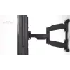 Staba stiprinājuma kronšteins MULTIBRACKETS M VESA Flexarm Full Motion Dual 400x400 40–70 collu ekrāniem, 45 kg, melns