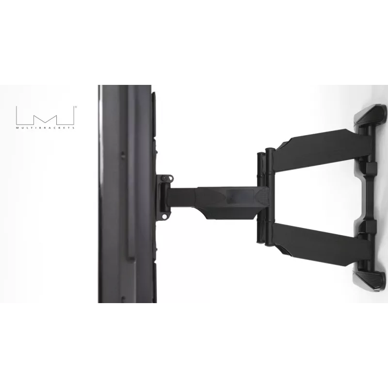 Staba stiprinājuma kronšteins MULTIBRACKETS M VESA Flexarm Full Motion Dual 400x400 40–70 collu ekrāniem, 45 kg, melns