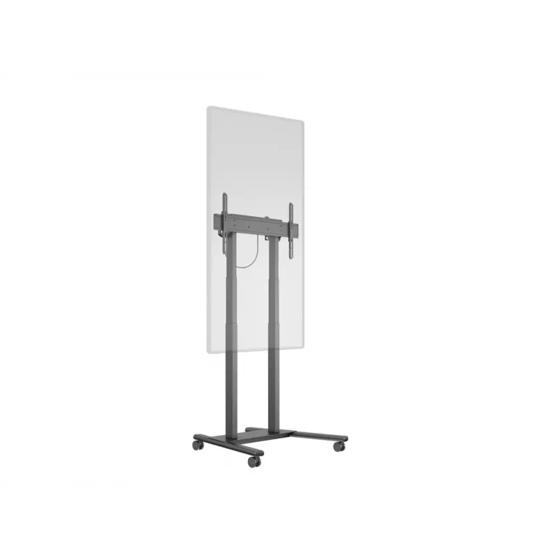 Multibrackets M Motorizēts grīdas statīvs 60 kg melns Maks. svars 60 kg Min. ekrāna izmērs 94 cm Maks. ekrāna izmērs 2,29 m