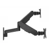 Multibrackets M Monitormount Wall Basic Dual 16 kg 17-32 collas Melns