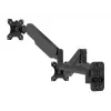 Multibrackets M Monitormount Wall Basic Dual 16 kg 17-32 collas Melns