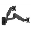 Multibrackets M Monitormount Wall Basic Dual 16 kg 17-32 collas Melns