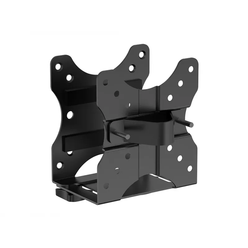 Monitora statīvā stiprināms CPU turētājs MULTIBRACKETS M Thin Client Holder 5kg, SFF, melns