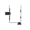 Monitora statīvā stiprināms CPU turētājs MULTIBRACKETS M Thin Client Holder 5kg, SFF, melns