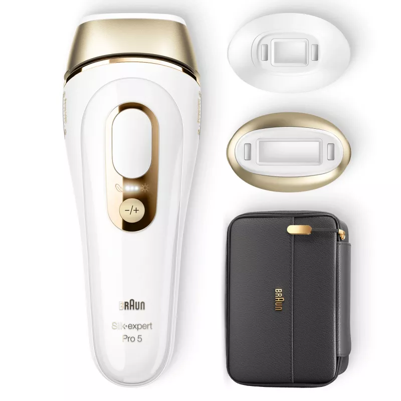 Braun Silk-expert Pro Silk·expert Pro 5 PL5140 Intensīvā pulsējošā gaisma (IPL) Zelts, Balts