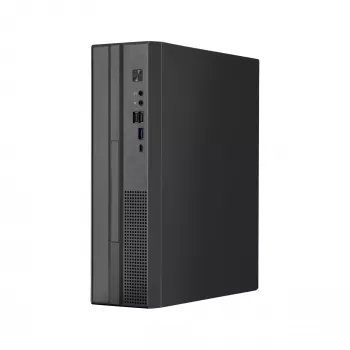 Datora korpuss CHIEFTEC DT-10B-300 Small Form Factor (SFF) melns ar 300 W TFX barošanas bloku