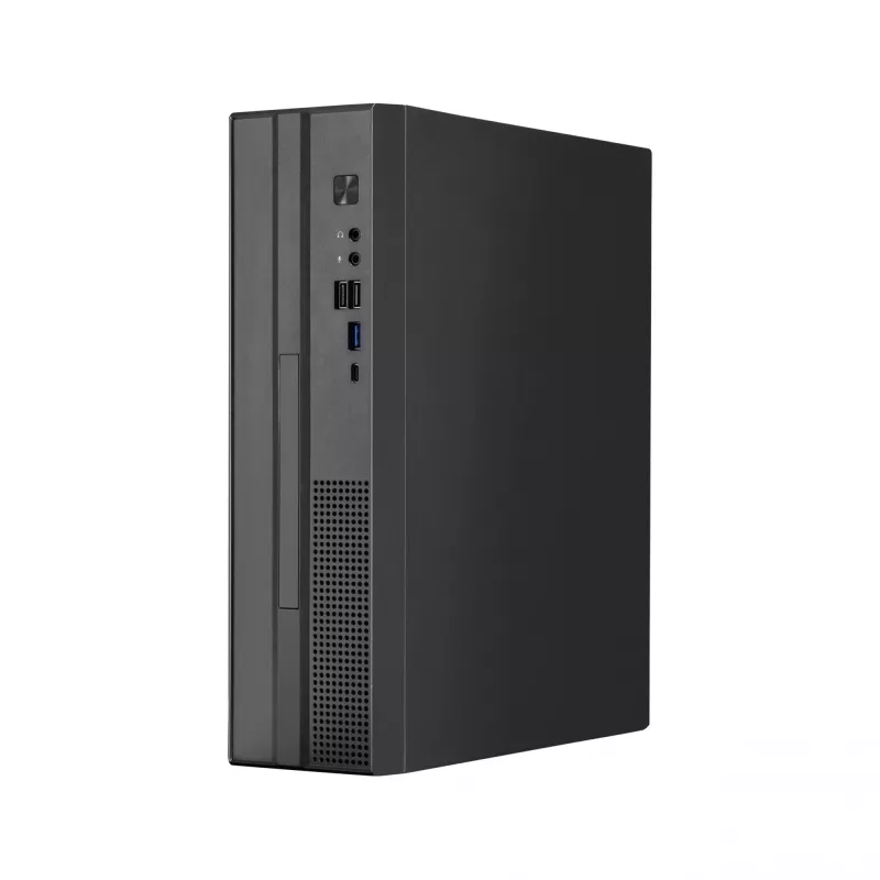 Datora korpuss CHIEFTEC DT-10B-300 Small Form Factor (SFF) melns ar 300 W TFX barošanas bloku