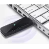 D-Link AX1800 Wi-Fi USB adapteris, bezvadu, USB, WLAN, Wi-Fi 6 (802.11ax), 1800 Mbit/s, melns