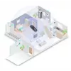 D-Link AX1800 Wi-Fi USB adapteris, bezvadu, USB, WLAN, Wi-Fi 6 (802.11ax), 1800 Mbit/s, melns