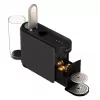 De’Longhi NESPRESSO® Vertuo Pop ENV90.B – Liquorice Melns, kapsulu kafijas automāts, kafijas kapsula, pelēks