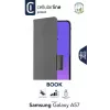 Cellularline Book - Galaxy A57 grāmatveida maciņš ar kartes kabatiņu, magnētisko aizdari un pilnu piekļuvi pogām un savienotājiem.