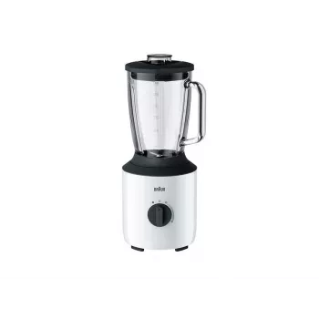 Braun PowerBlend 3 1,5 L galda blenderis 800 W melns, balts