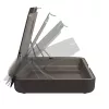 Dataflex Addit Bento® ergonomiskais instrumentu komplekts 903, klēpjdatora statīvs, melns, 38,1 cm (15 collas), 38,1 cm (15 collas), 38,1 cm (15 collas), 6 kg