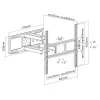 Techly ICA-PLB 344STY TV stiprinājums/statīvs 139,7 cm (55 collas) melns