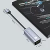 Techly IDATA USB-ETGIGA-AA klēpjdatora dokstacija/pieslēgvietu atkārtotājs ar vadu USB 3.2 Gen 1 (3.1 Gen 1) Type-A melns, sudraba