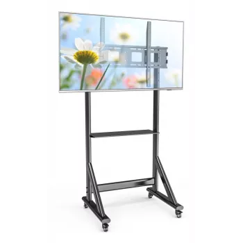 Techly ICA-TR7412 TV stiprinājums/statīvs 2,54 m (100 collas) Melns
