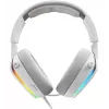 Glorious Gaming Glorious GHS Eternal RGB – stereo RGB spēļu austiņas datoram, PS5, PS4, Switch – īpaši noregulēti leņķotie draiveri, regulējams kristāldzidrs noņemams mikrofons, USB-C – izturīgas, komforts visai dienai/naktij – balta