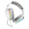 Glorious Gaming Glorious GHS Eternal RGB – stereo RGB spēļu austiņas datoram, PS5, PS4, Switch – īpaši noregulēti leņķotie draiveri, regulējams kristāldzidrs noņemams mikrofons, USB-C – izturīgas, komforts visai dienai/naktij – balta