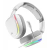 Glorious Gaming Glorious GHS Eternal RGB – stereo RGB spēļu austiņas datoram, PS5, PS4, Switch – īpaši noregulēti leņķotie draiveri, regulējams kristāldzidrs noņemams mikrofons, USB-C – izturīgas, komforts visai dienai/naktij – balta