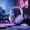 Glorious Gaming Glorious GHS Eternal RGB – stereo RGB spēļu austiņas datoram, PS5, PS4, Switch – īpaši noregulēti leņķotie draiveri, regulējams kristāldzidrs noņemams mikrofons, USB-C – izturīgas, komforts visai dienai/naktij – balta