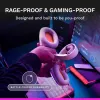 Glorious Gaming Glorious GHS Eternal RGB – stereo RGB spēļu austiņas datoram, PS5, PS4, Switch – īpaši noregulēti leņķotie draiveri, regulējams kristāldzidrs noņemams mikrofons, USB-C – izturīgas, komforts visai dienai/naktij – balta