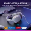 Glorious Gaming Glorious GHS Eternal RGB – stereo RGB spēļu austiņas datoram, PS5, PS4, Switch – īpaši noregulēti leņķotie draiveri, regulējams kristāldzidrs noņemams mikrofons, USB-C – izturīgas, komforts visai dienai/naktij – balta