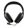Glorious Gaming Glorious GHS Eternal - Stereo spēļu austiņas priekš PC, PS5, PS4, Xbox, Switch - Pielāgoti regulēti leņķveida draiveri, regulējams kristāldzidrs noņemams mikrofons, 3,5 mm - Izturīgas, komforts visai dienai/naktij - Melns