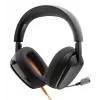 Glorious Gaming Glorious GHS Eternal - Stereo spēļu austiņas priekš PC, PS5, PS4, Xbox, Switch - Pielāgoti regulēti leņķveida draiveri, regulējams kristāldzidrs noņemams mikrofons, 3,5 mm - Izturīgas, komforts visai dienai/naktij - Melns