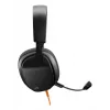 Glorious Gaming Glorious GHS Eternal - Stereo spēļu austiņas priekš PC, PS5, PS4, Xbox, Switch - Pielāgoti regulēti leņķveida draiveri, regulējams kristāldzidrs noņemams mikrofons, 3,5 mm - Izturīgas, komforts visai dienai/naktij - Melns
