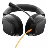 Glorious Gaming Glorious GHS Eternal - Stereo spēļu austiņas priekš PC, PS5, PS4, Xbox, Switch - Pielāgoti regulēti leņķveida draiveri, regulējams kristāldzidrs noņemams mikrofons, 3,5 mm - Izturīgas, komforts visai dienai/naktij - Melns