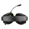 Glorious Gaming Glorious GHS Eternal - Stereo spēļu austiņas priekš PC, PS5, PS4, Xbox, Switch - Pielāgoti regulēti leņķveida draiveri, regulējams kristāldzidrs noņemams mikrofons, 3,5 mm - Izturīgas, komforts visai dienai/naktij - Melns