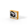 Glorious Gaming Glorious GHS Eternal - Stereo spēļu austiņas priekš PC, PS5, PS4, Xbox, Switch - Pielāgoti regulēti leņķveida draiveri, regulējams kristāldzidrs noņemams mikrofons, 3,5 mm - Izturīgas, komforts visai dienai/naktij - Melns
