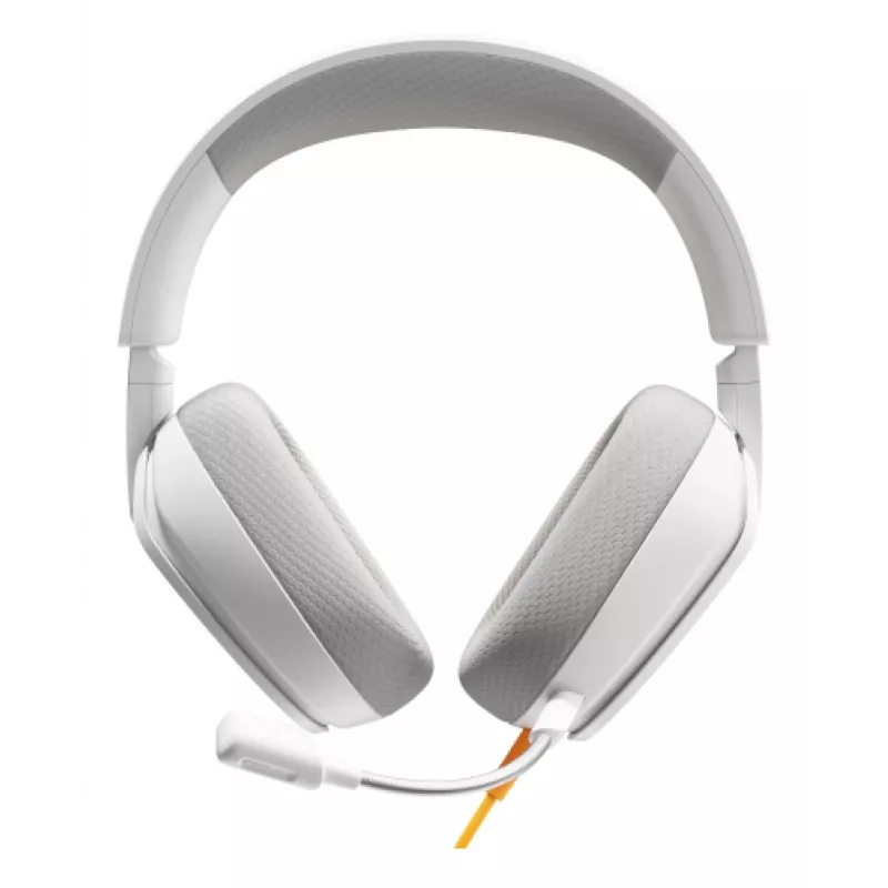 Glorious Gaming Glorious GHS Eternal - Stereo Gaming Headset priekš PC, PS5, PS4, Xbox, Switch - Īpaši pielāgoti leņķveida draiveri, regulējams kristāldzidrs noņemams mikrofons, 3.5mm - Izturīgs, visas dienas/nakts komforts - Balts