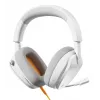 Glorious Gaming Glorious GHS Eternal - Stereo Gaming Headset priekš PC, PS5, PS4, Xbox, Switch - Īpaši pielāgoti leņķveida draiveri, regulējams kristāldzidrs noņemams mikrofons, 3.5mm - Izturīgs, visas dienas/nakts komforts - Balts