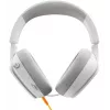 Glorious Gaming Glorious GHS Eternal - Stereo Gaming Headset priekš PC, PS5, PS4, Xbox, Switch - Īpaši pielāgoti leņķveida draiveri, regulējams kristāldzidrs noņemams mikrofons, 3.5mm - Izturīgs, visas dienas/nakts komforts - Balts