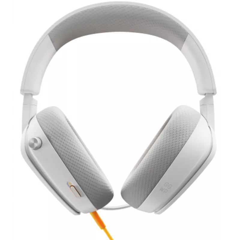 Glorious Gaming Glorious GHS Eternal - Stereo Gaming Headset priekš PC, PS5, PS4, Xbox, Switch - Īpaši pielāgoti leņķveida draiveri, regulējams kristāldzidrs noņemams mikrofons, 3.5mm - Izturīgs, visas dienas/nakts komforts - Balts