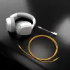 Glorious Gaming Glorious GHS Eternal - Stereo Gaming Headset priekš PC, PS5, PS4, Xbox, Switch - Īpaši pielāgoti leņķveida draiveri, regulējams kristāldzidrs noņemams mikrofons, 3.5mm - Izturīgs, visas dienas/nakts komforts - Balts