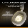 Glorious Gaming Glorious GHS Eternal - Stereo Gaming Headset priekš PC, PS5, PS4, Xbox, Switch - Īpaši pielāgoti leņķveida draiveri, regulējams kristāldzidrs noņemams mikrofons, 3.5mm - Izturīgs, visas dienas/nakts komforts - Balts